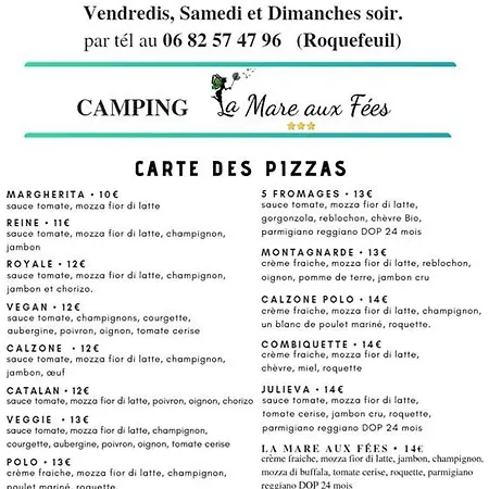 Camping Camping La Mare Aux Fées Roquefeuil